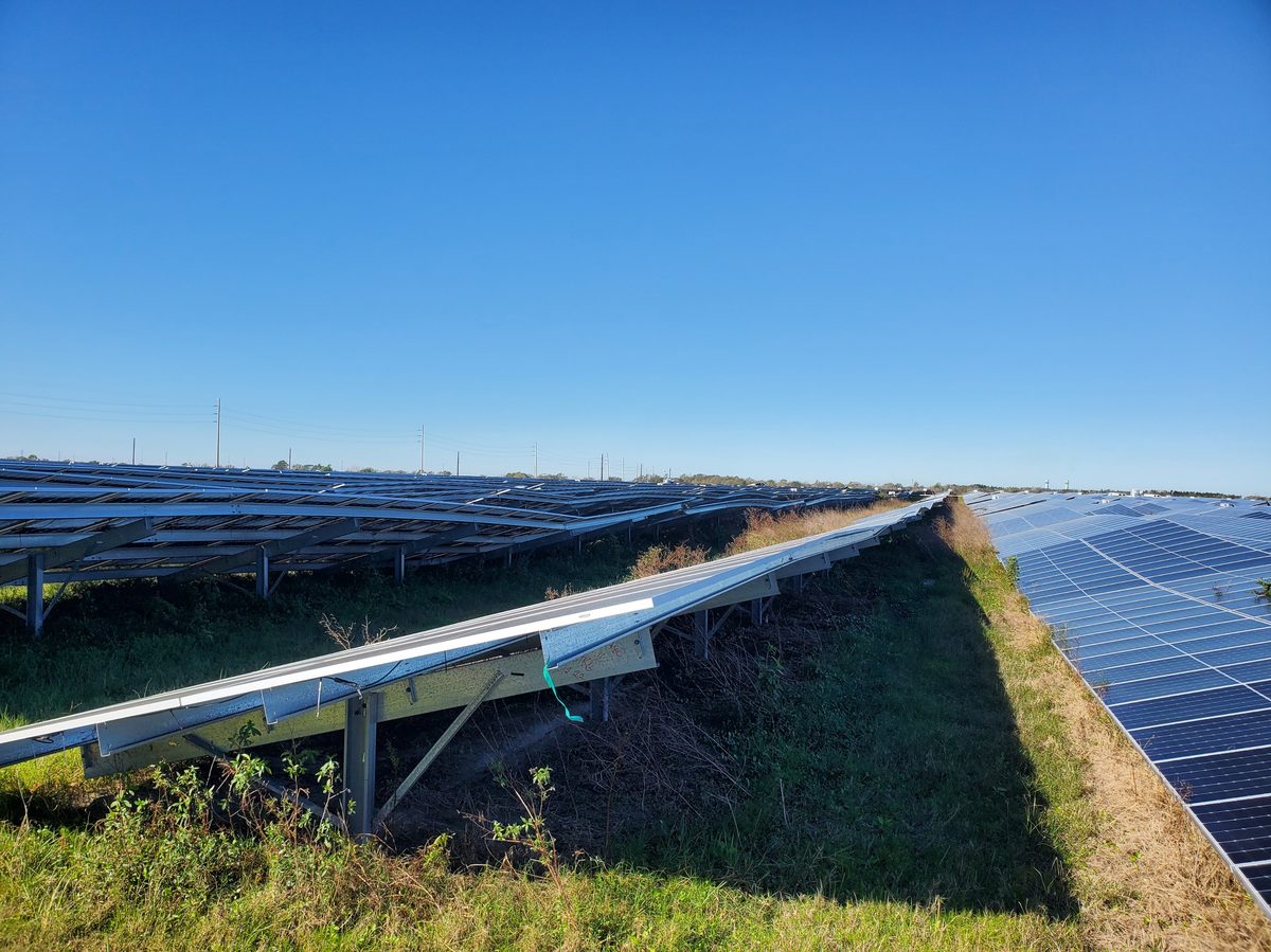 Fort Green solar field site