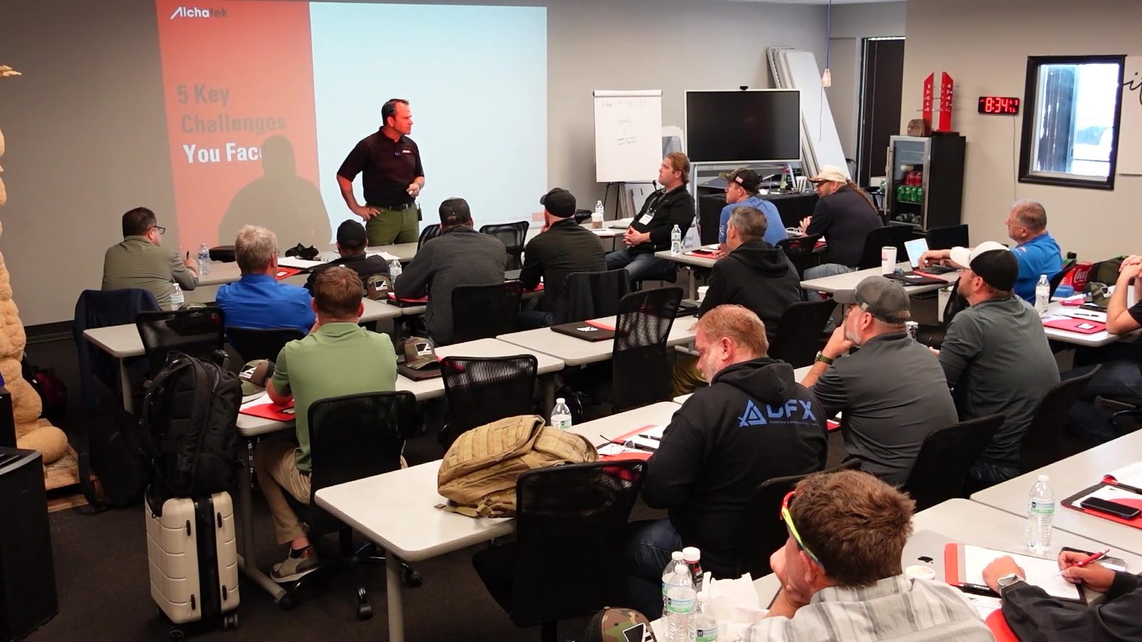 Gene McNaughton leading the Sales Excellence Bootcamp